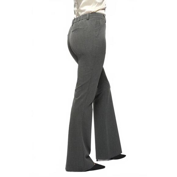 Nine West, 6, Charcoal Gray, Flat Front Dress Pants – Lisa - Picture 1 of 8